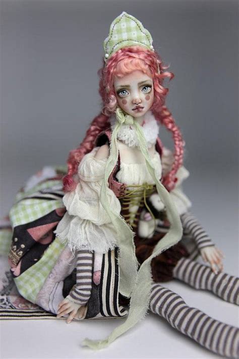 Porcelain Bjd Doll Victorian Strawberry Clown Echo Fhdolls Forgotten