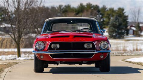 1968 Shelby Gt350 Convertible At Indy 2023 As S109 Mecum Auctions