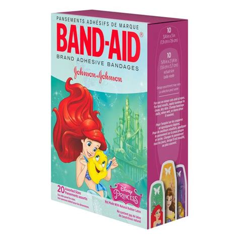 Band Aid Disney Princess Assorted Sizes Adhesive Bandages Hy Vee
