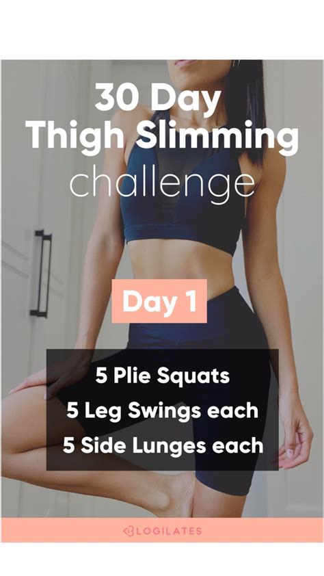 30 Day Thigh Slimming Legs Workout Challenge An Immersive Guide By