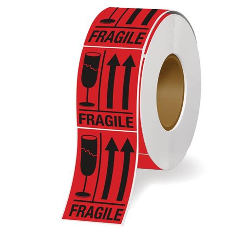 Adhesive Intl Shipping Labels Fragile ↑ Arrow Up Safetyshop