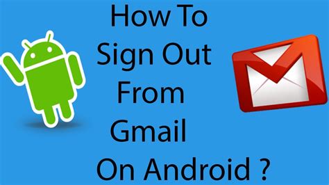 I only want to sign out of one of them. How to sign out gmail account from android mobile [Hindi ...