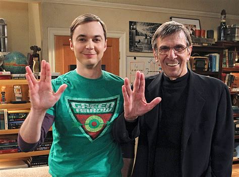 Leonard Nimoy As Himself From The Big Bang Theorys Geekiest And