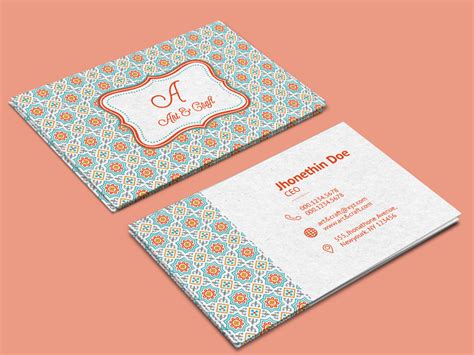 Craft Agency Download Free Business Card Template By Potenza Global