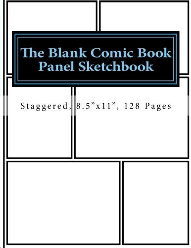 A large notebook and sketchbook for kid. Cheapest copy of The Blank Comic Book Panel Sketchbook ...
