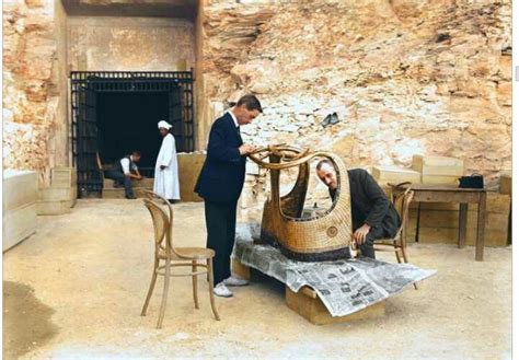 The Excavation Of King Tutankhamuns 3000yrs Old Burial Chamber In