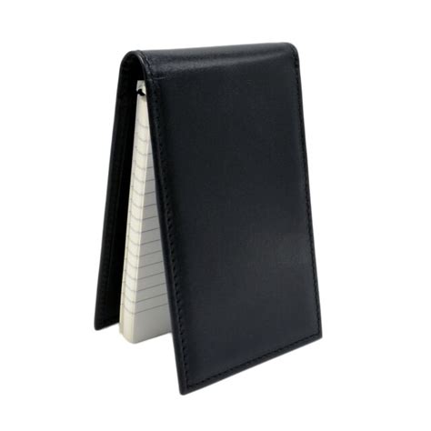 Police Leather Notebook Cover Waterproof Memo Book 3x5 All Weather