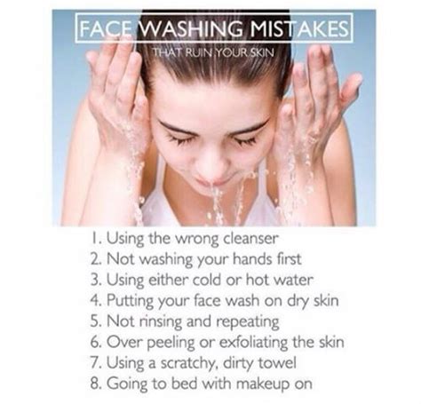 Face Washing Mistakes You Should Know Musely