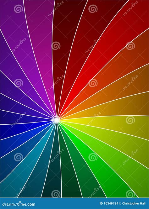 Rainbow Spiral Stock Vector Illustration Of Celebrate 10349724