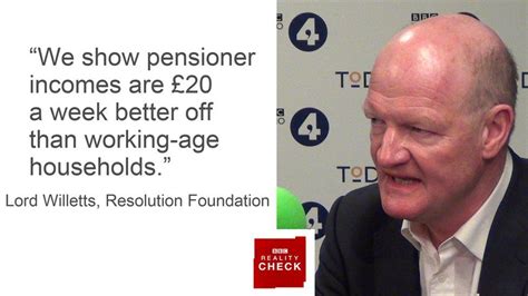 Reality Check Are Pensioners Better Off Than Workers Bbc News