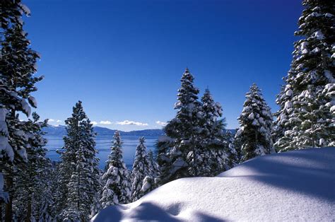 Lake Tahoe In Winter Photograph By Kathy Yates