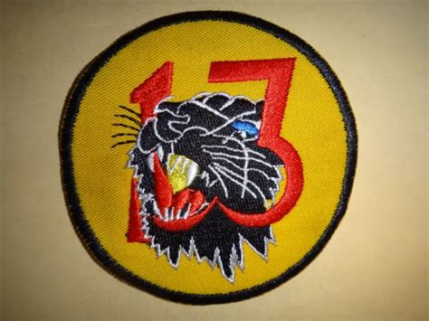 Vietnam War Usaf 13th Fighter Squadron The Panther Pack Asian Leopard