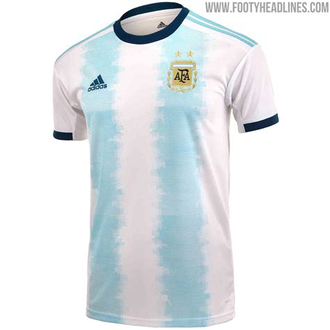 The argentina 2020 home strip will be used throughout the 2022 world cup qualifiers as well as at the copa america finals next summer. Blue Shorts: Argentina 2019 Copa America Kit Released ...