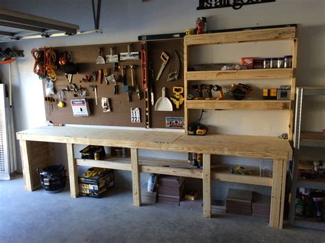 Shed Shelving And Workbench Leeann Muncy