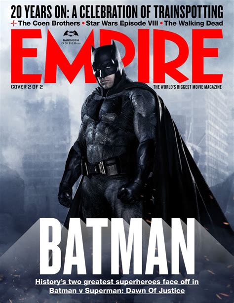 Empire Magazines Batman V Superman Dawn Of Justice Exclusive Covers