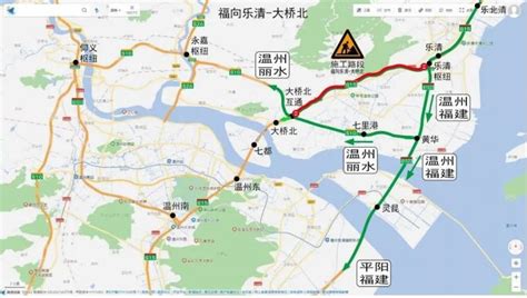 7月13日起沈海高速大桥北至雁荡封闭施工交通管制措施 温州本地宝