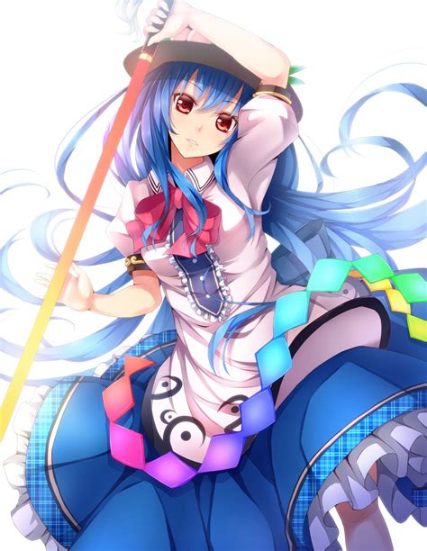 Wallpaper Illustration Anime Girls Blue Hair Touhou