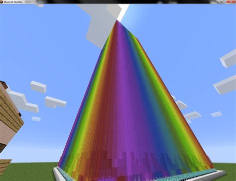 Rainbow Cube Minecraft