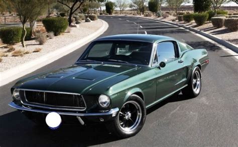 1968 Bullit Highland Green Mustang Fastback 289 Classic Cars For Sale