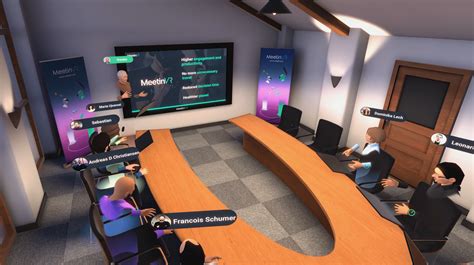 Meetinvr Business Meetings And Collaboration In Vr