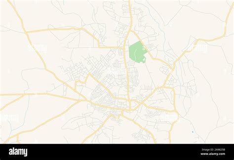 Printable Street Map Of Songea Tanzania Map Template For Business Use