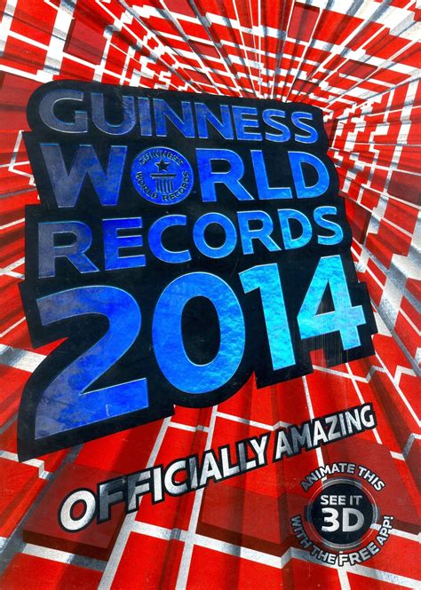 So what was this feat about? Guinness World Records 2014 (English) - Buy Guinness World ...