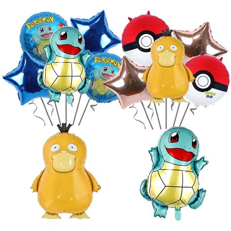 10pcs Pokemon Birthday Party Supplies Party Decorations Party Favors