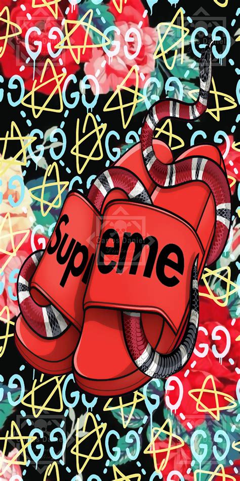 I also crop the wallpapers so it will fit in your mobile device. iphone cool supreme wallpapers 2020 - Lit it up
