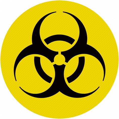 Biological Contagious Hazard Infectious Poison Toxic Virus Icon