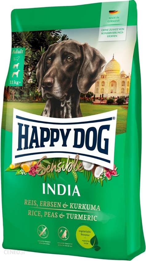 Karma Happy Dog Supreme Sensible India Ryż Groszek 10kg Ceny I Opinie