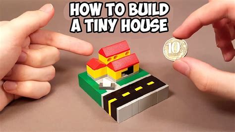 How To Build A Lego Tiny House With A Car Youtube