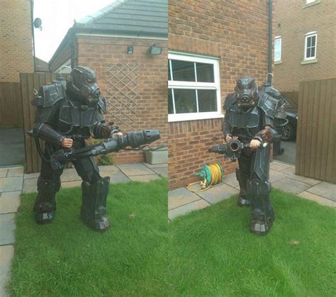 Enclave Hellfire Power Armor Trooper Fallout 3