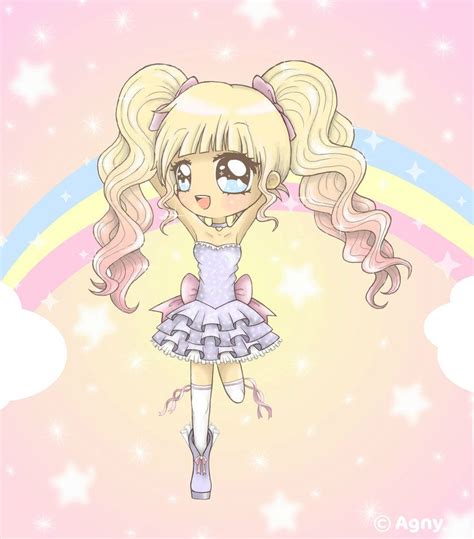 Pastel Girl Cute Chibi Kawaii