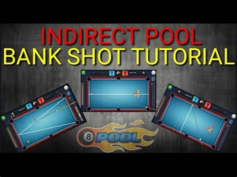 ( easy tutorial) free coins link : 8 Ball Pool - Trick Shot | Bank Tutorial | How to Indirect ...