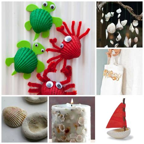 37 Sea Shell Craft Ideas Red Ted Art Make Crafting