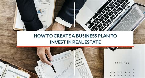 Real Estate Financing Creating A Business Plan