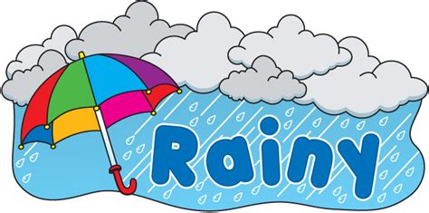 Rainy Weather Clip Art Clipart Bay
