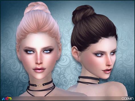 Carmin Hair By Anto At Tsr Sims 4 Updates