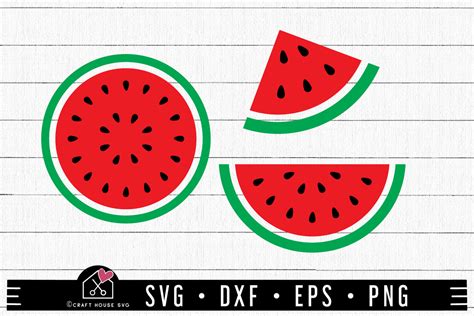 Free Watermelon Svg Summer Cut File Craft House Svg