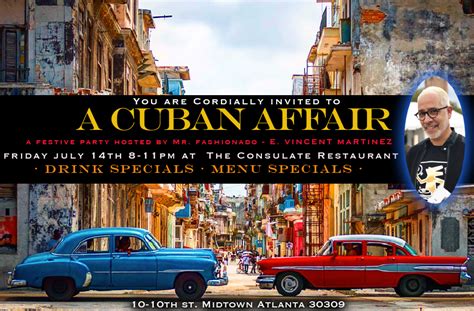 A Cuban Affair At The Consulate Restaurant With Fashionado — Culture