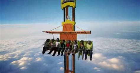 The Worlds Tallest Freefall Drop Ride Is Here Watch What It Feels
