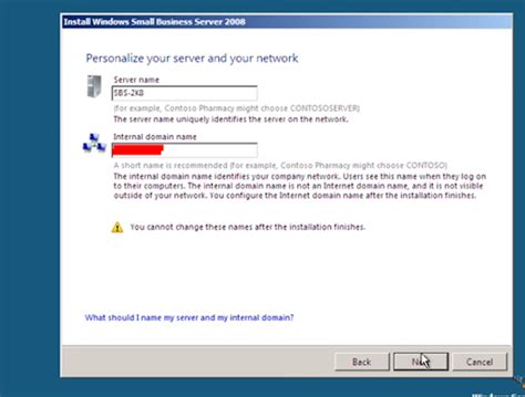 Windows Small Business Server 2008 Installation Guide
