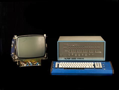 Altair 8800 Microcomputer Keyboard Smithsonian Institution