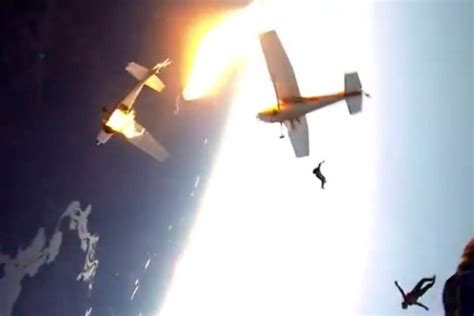 Amazing New Footage From Mid Air Skydiving Crash Surfaces