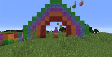 Parkour Rainbow Minecraft Map