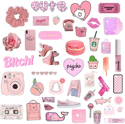Download Vsco Girl Stickers Png Png And  Base