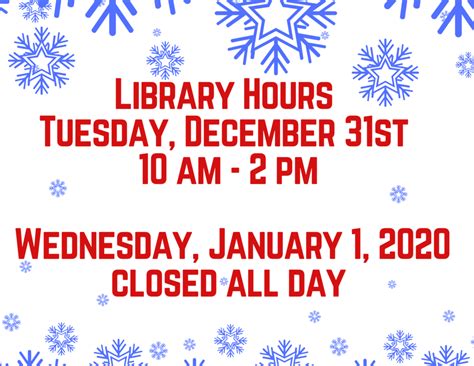 Library Hours Mulvane Public Library