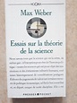 Max Weber Essais sur la théorie de la science | Kaufen auf Ricardo