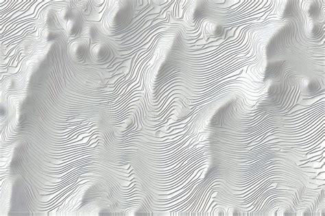 Seamless Texture Of White Wavy Surface Stock Illustration