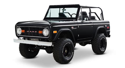 This Blacked Out 1968 Ford Bronco Honors Henry Fords Greatest Quote